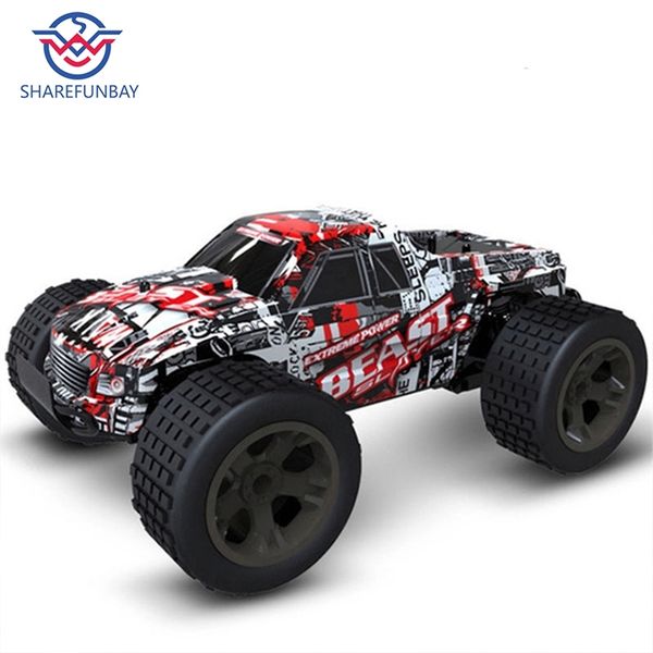 Rc Auto 2,4G 4CH Rock Radio s Fahren Buggy Off-Road Trucks High Speed Modell Geländewagen wltoys drift Spielzeug 220119