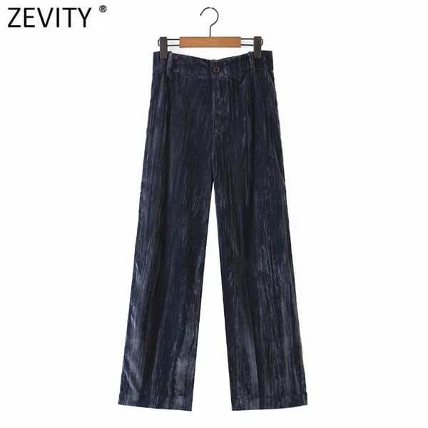 

spring autumn women fashion leisure velvet straight pants femme casual slim chic long trousers p969 210420, White;black