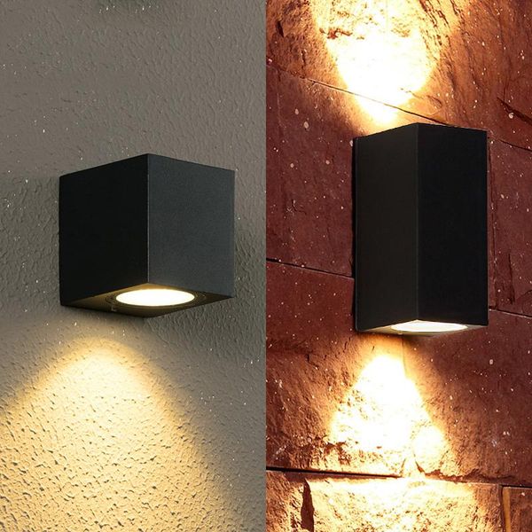 

wall lamp modern led outdoor waterproof garden aluminum alloy indoor bedroom living room staircase home lighting lamps