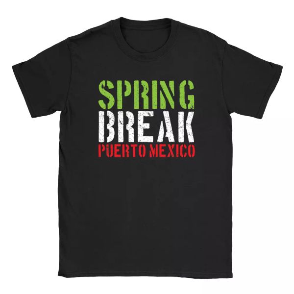 

spring break mens t-shirt funny 22 jump street joke gift top, White;black