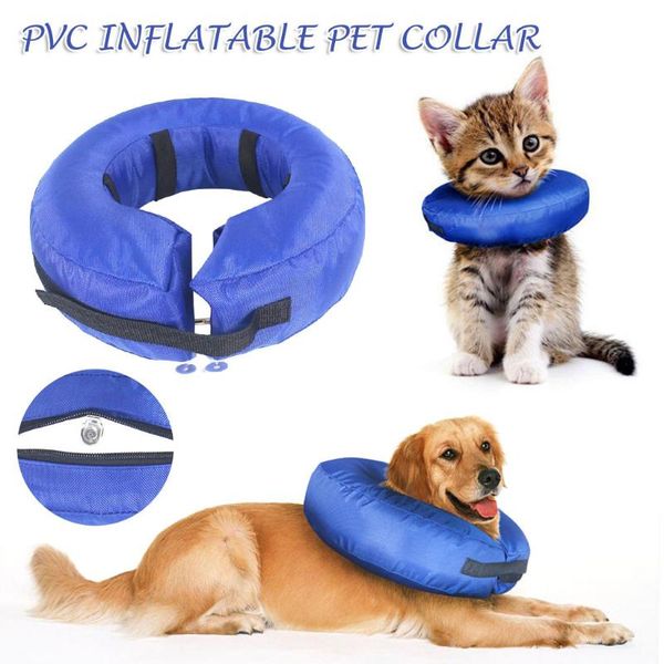 

dog collars & leashes inflatable pet collar nylon for