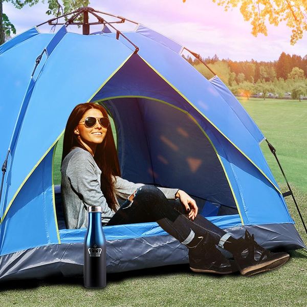 

tents and shelters 1-4 person tent ultralight single layer water resistance camping travel with carry bag hiking traveling 3 season