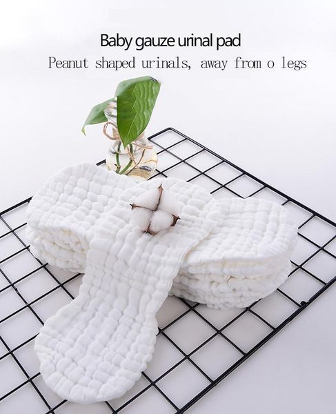 

cloth diapers natural cotton baby 12 layers gauze nappies insert changing liners washable reusable nappy