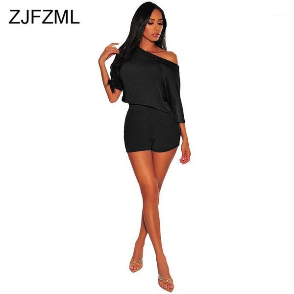 

women two piece outfits summer festival clothing one shoulder half sleeve crop and biker shorts casual 2 matching set women's tracksuit, Gray