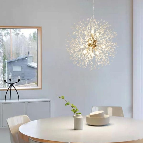 

pendant lamps creative modeling of nordic crystal dining led chandeliers also be used for living room kitchen and study