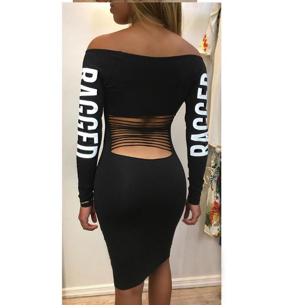

new fashion explosion style female long sleeve dress women, Black;gray
