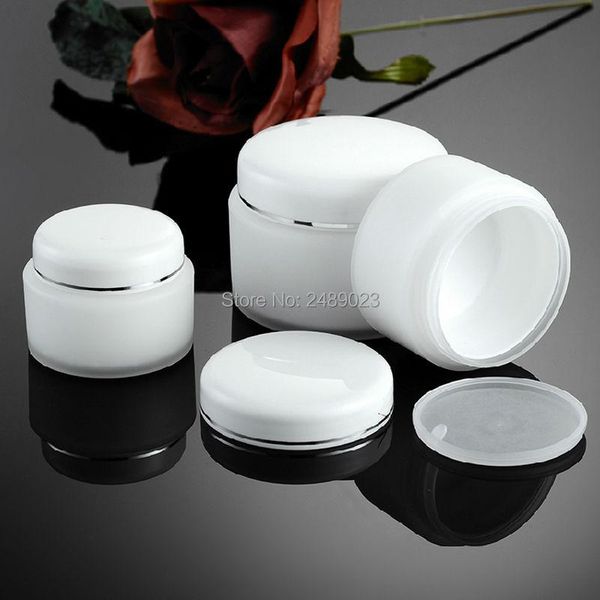 

15g 30g 50g clear cosmetic sample containers for gifts & home-made plastic pot jars containe packaging 10pcs/lot storage bottles