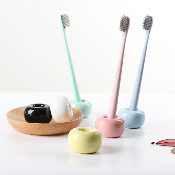 

toothbrush holders multi-function ceramic holder storage rack bathroom shower tooth brush stand shelf bath accessories