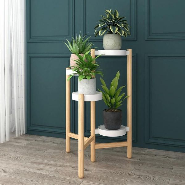 

planters & pots european style living room flower pot stand 3 layers 4 stepped plant home decoration products