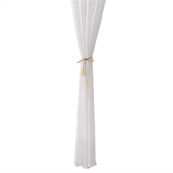 

curtain & drapes white tulle curtains for living room decoration bedroom the kitchen finished window treatment
