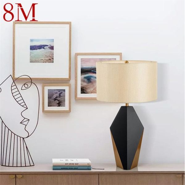 

table lamps 8m led for modern bedroom desk lights home decorative e27 dimmer paint light foyer living room office