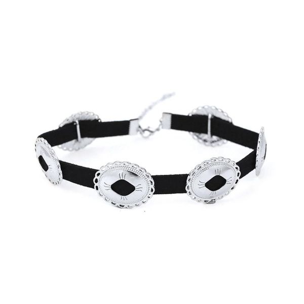 

exaggerated neckchain choker fashion punk collarbone chain chokers, Golden;silver