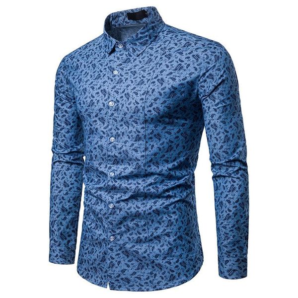 

men's casual shirts brand paisley shirt men 2021 button down dress mens slim fit long sleeve camisas para hombre xxl, White;black