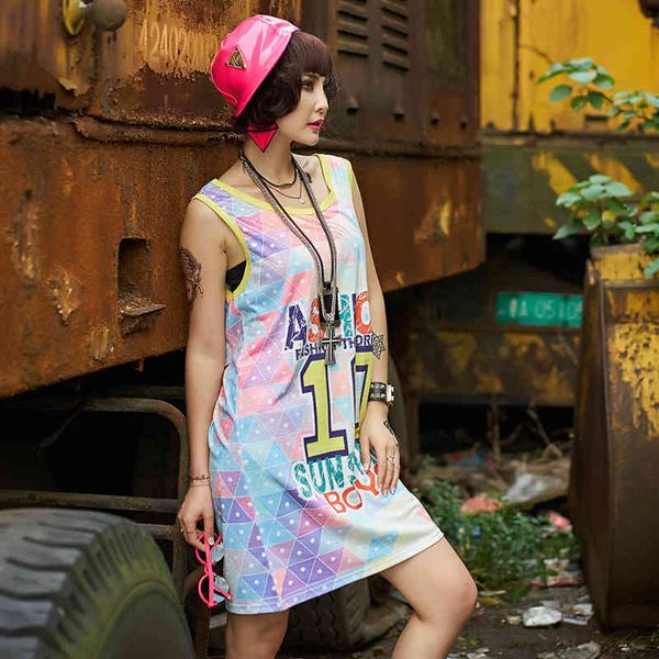 

tracksuits hiphop will see new female digital collection 10th loose plus size sweater vest dressed in fashion, Gray