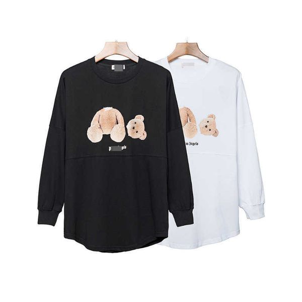 

angel meichao p/alm pa angel/s long sleeve t-shirt 3qol, White;black