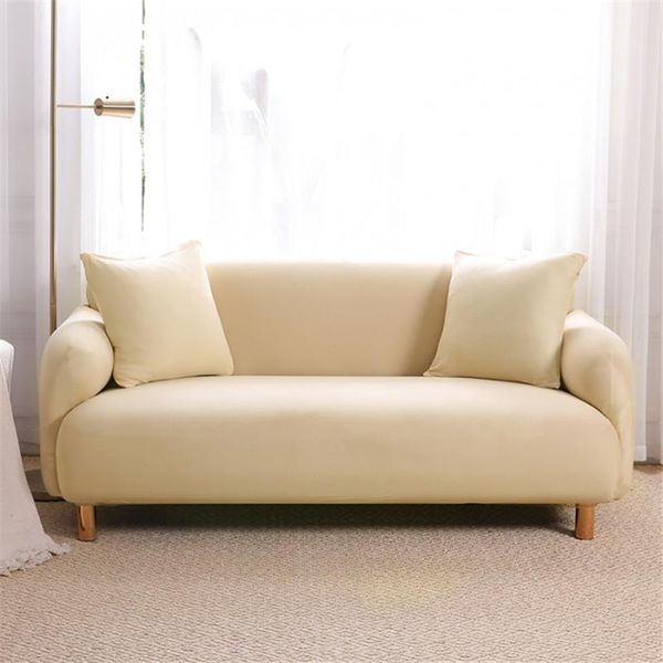 

chair covers sofa cover flexible stretch room decoration comfortable solid color luxury 1/2/3/4 seater slipcove home decorative