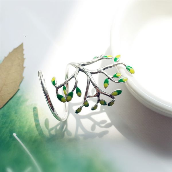 

chaozhou people's personalized handmade silver 925 pure silver tree ring