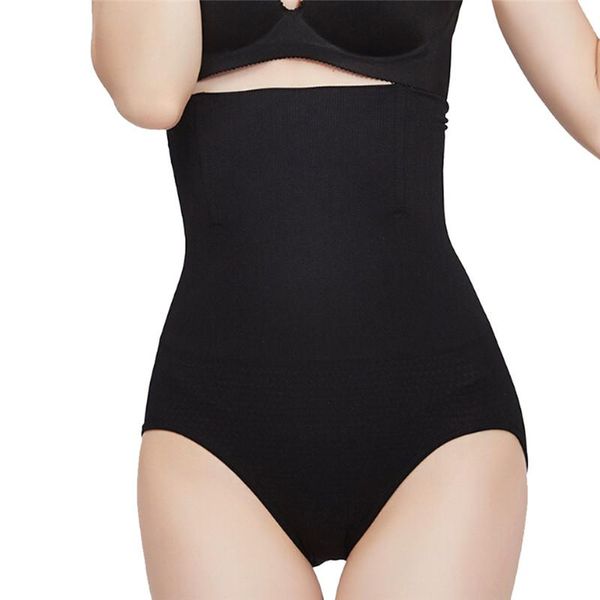 

women's shapers women high waist shaper panties seamless tummy belly control slimming pants shapewear girdle underwear trainer, Black;white