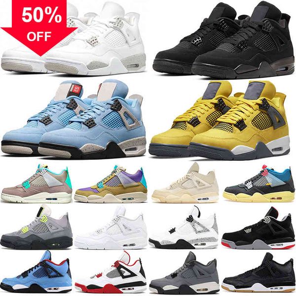 

boots shoes basketball 4s 4 white oreo university blue black cat taupe haze cactus jack sail men desert moss sports women sneakers trainers