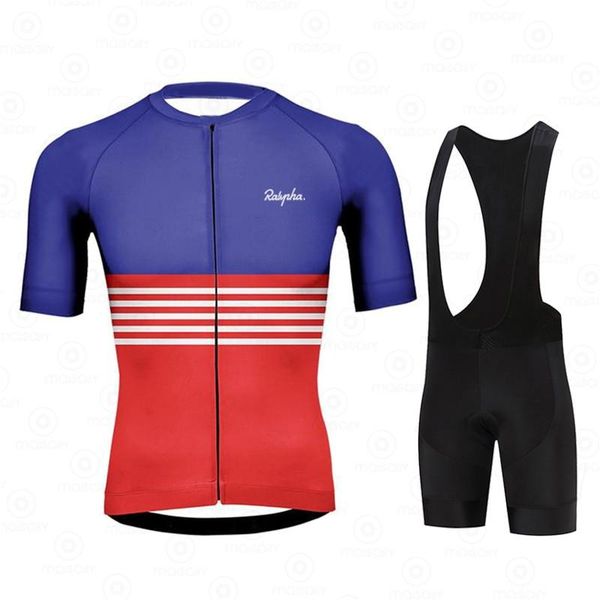 

summer ralvpha cycling sets triathlon bicycle clothing breathable anti-uv mountain clothes suit ropa ciclismo verano racing, Black;blue