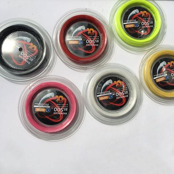 

reel bs500 big 200m badminton strings sets