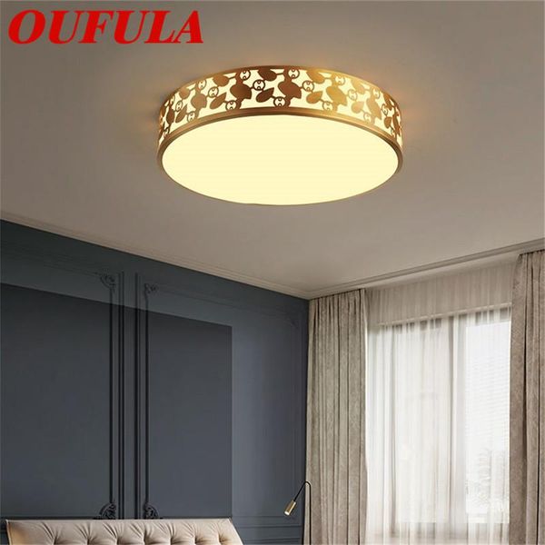 

ceiling lights wpd copper contemporary creative decorative for home living room dining bedroom