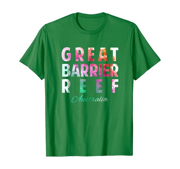 

great barrier reef australia souvenir vacation t-shirt, White;black
