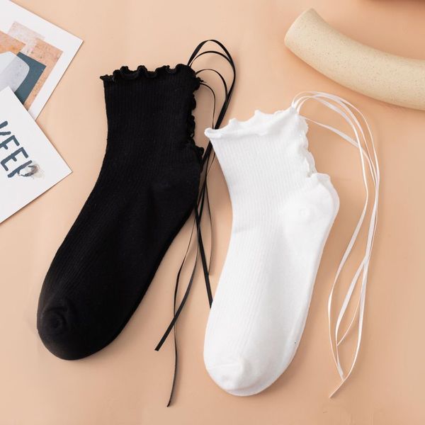 

jk children' thin cotton lolita black and white lace socks lovely summer, Red;black