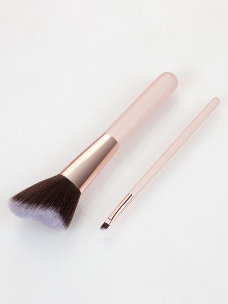 

makeup brushes single brush facial contour contouring blush wooden handle eyebrow professional beauty cosmetics tools