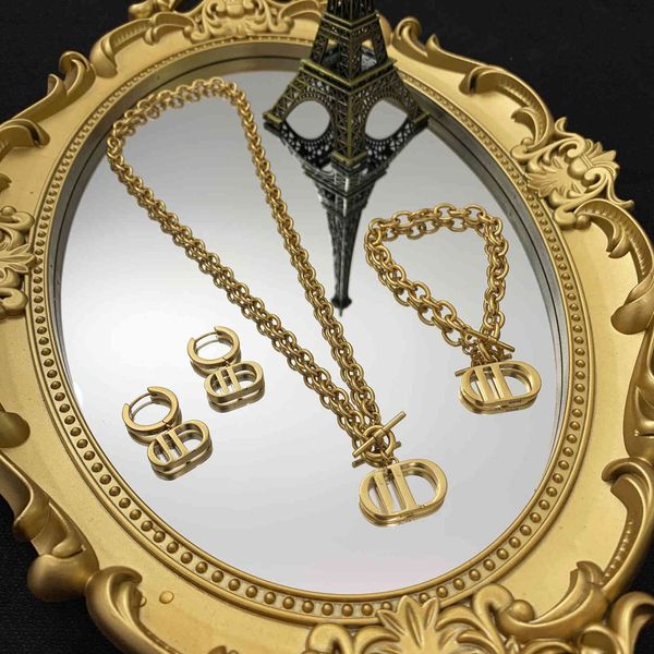 

special offer 70% off luxury jewelry 2021 new gold letter necklace, Black