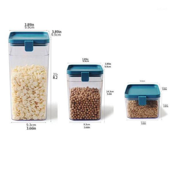 

storage bottles & jars kitchen container undefined sealed tank box compartment transparent plastic