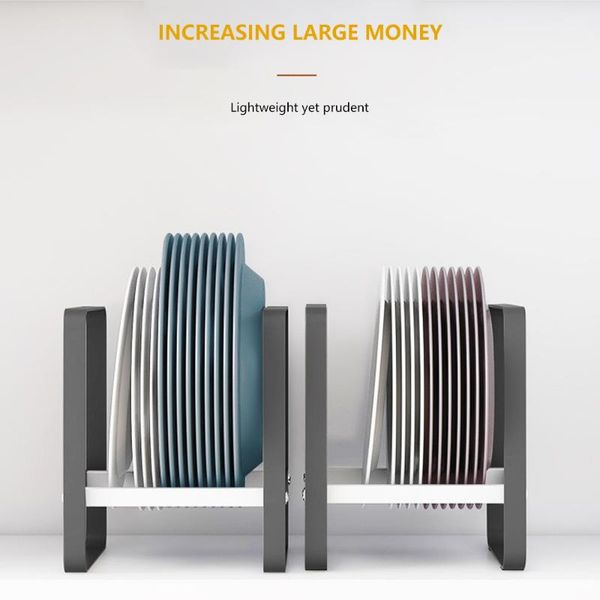 

hooks & rails multifunctional cupboard storage rack plate dish organizer stackable drainage drying frame household kitchen accessories