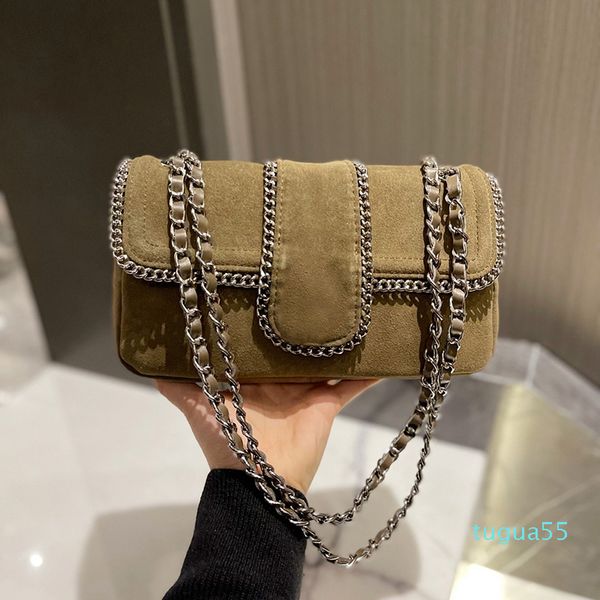 

designer channelity bags for women black handbag leather chain slant shoulder clutch totes bag cc double letters solid hasp waist square str