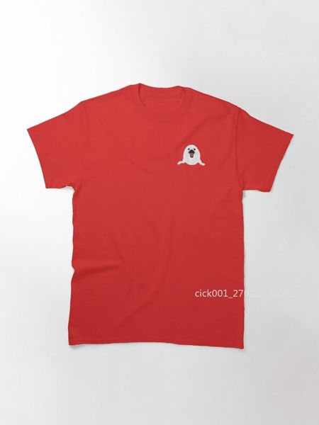 

men's t-shirts fat smiling seal classic t-shirt, White;black