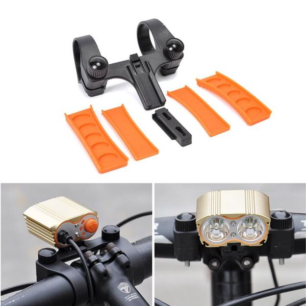 

bike lights bicycle headlight bikes light rack mount bracket clip torch holder