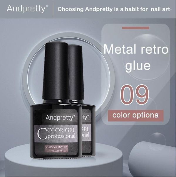

nail gel polish glue set platinum feature blended varnish gloss glitter pigment art nail1, Red;pink