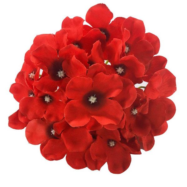 

party wedding flowers decoration for table accessories non-woven fabric one piece artificial hydrangea zzc023 decorative & wreaths