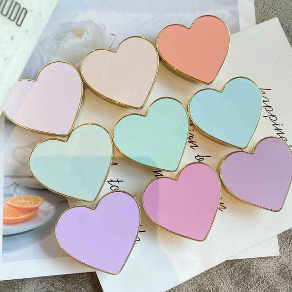 

cell phone mounts & holders gift sublimation plating macarone color holder lapbracket grip mobile stand socket
