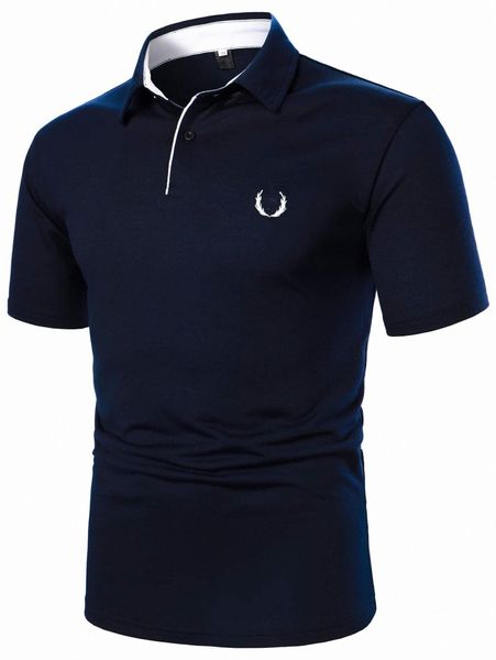 

men graphic print polo shirt r8lc#, White;black