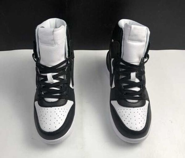 

basketball shoes men athletic high black aura cu7544-001 come with box