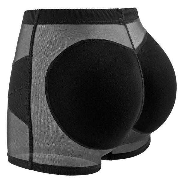 

women's shapers bulifter underwear body shaper for women hip lift up shapewear booty short, Black;white