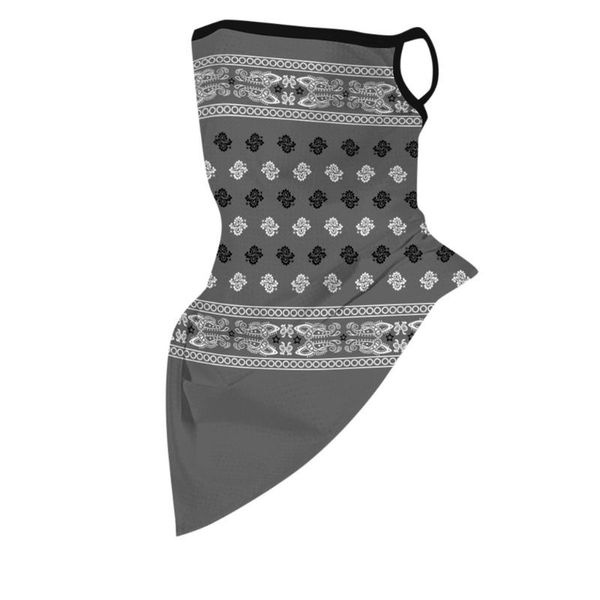 

cycling bandana scarf multifunctional sport hiking hunting hanging ear running face neck cover warmer 2021 august 1st caps & masks, Black