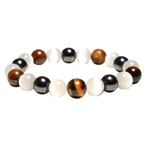 

beaded, strands 2021 handmade bracelets portative delicate colorful beads chakra jewelry for women gift special, Black