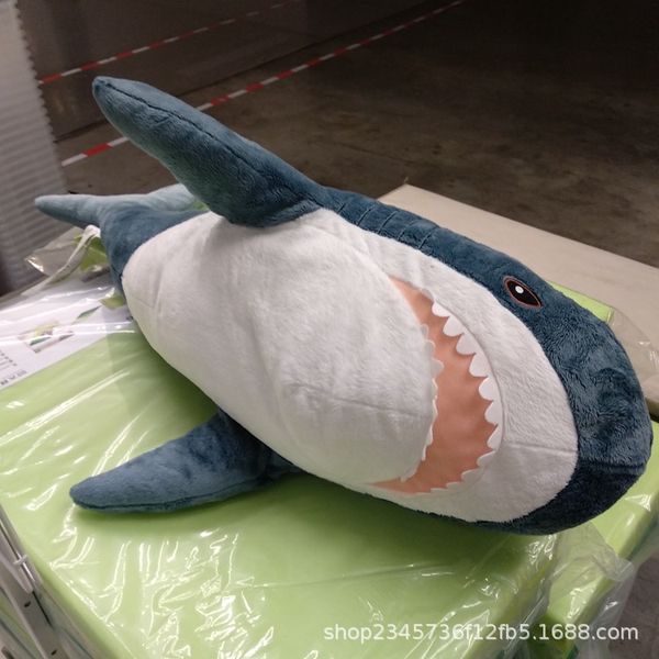 

cute shark pillow net red doll plush toy gift girl