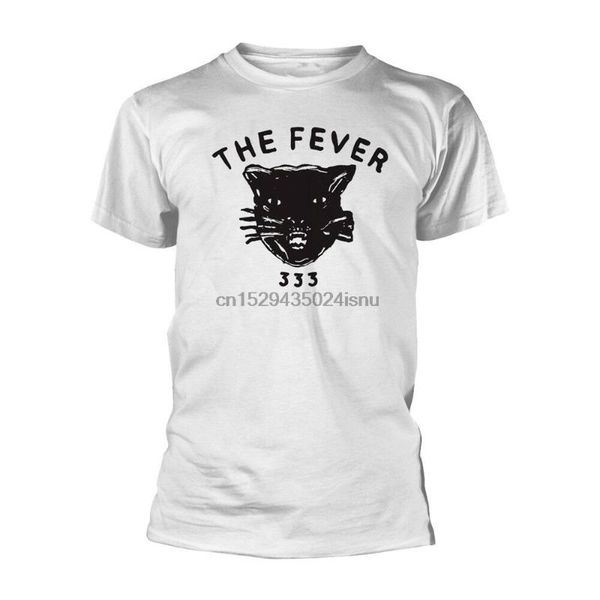 

men's t-shirts the fever 333 cat mug t shirt -, White;black