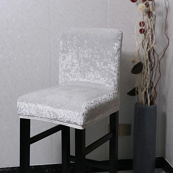 

1/2/4/6/8pcs spandex stretch elastic chair covers solid color modern plain cover seat dining el wedding banquet