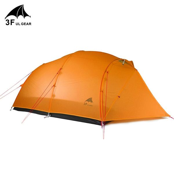 

gear qingkong4 15d 4 person 3-4 season camping tent outdoor ultralight hiking backpacking hunting waterproof tents and shelters