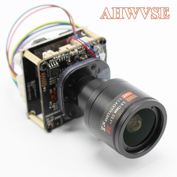 

2.8-12mm lens poe diy ip camera module board with ircut rj45 cable indoor mobile app xmeye 1080p onvif cameras