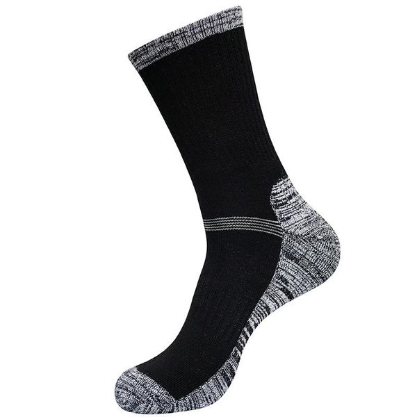 

sports socks outdoor hiking comfortable breathable climbing camping wear-resistant, Black