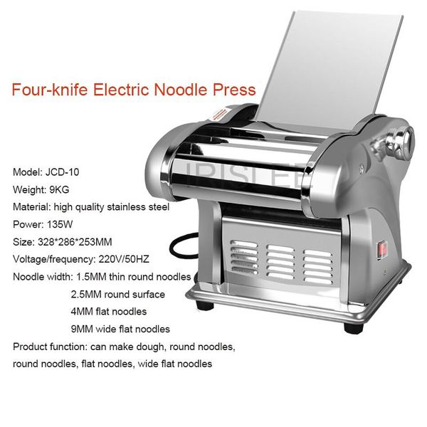 

electric noodle makers jcd-10 automatic mini pasta pancake making machine maker dough sheeter